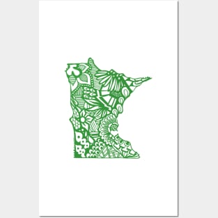 minnesota_green Posters and Art